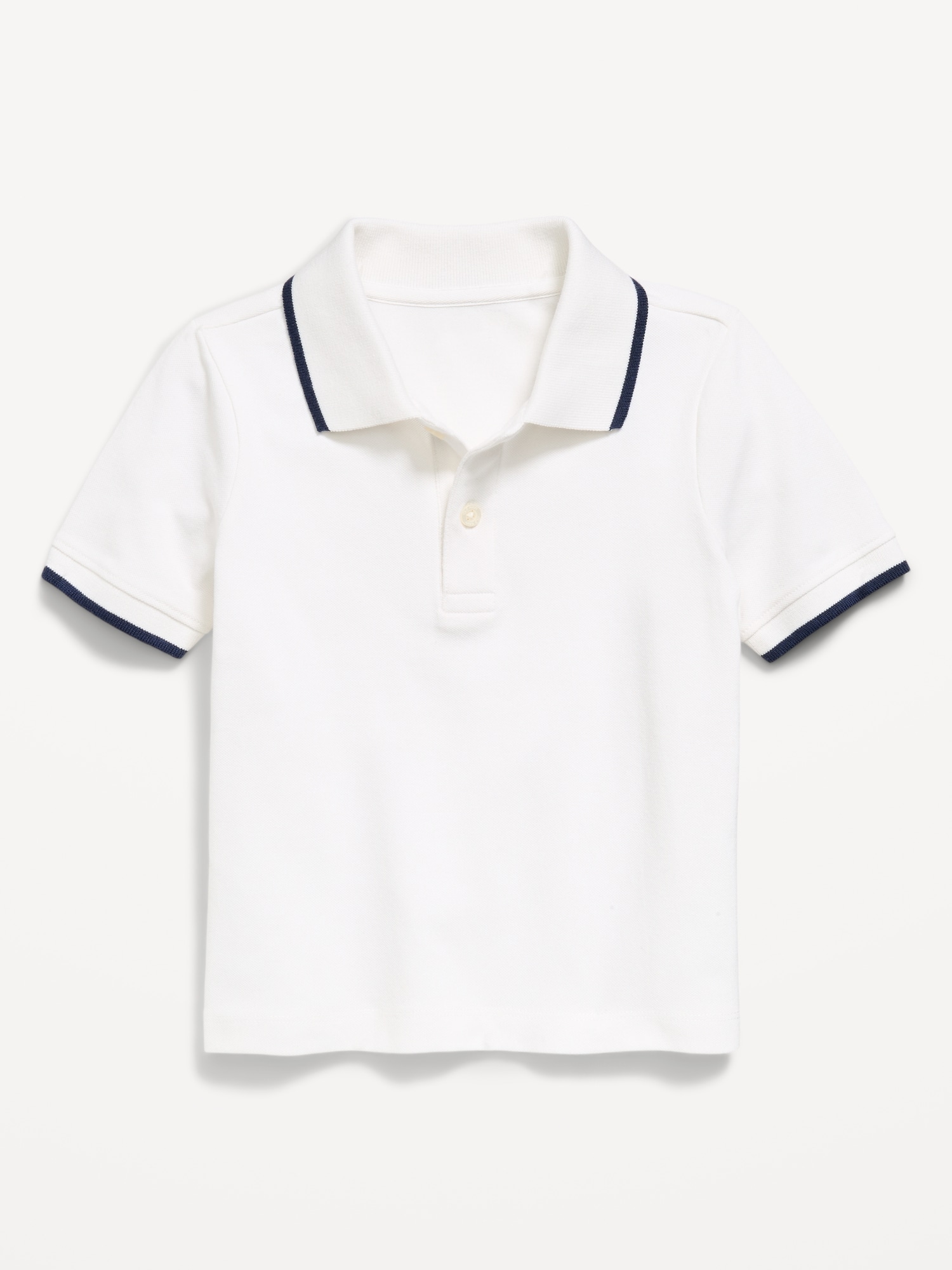 Short-Sleeve Pique Polo Shirt for Toddler Boys