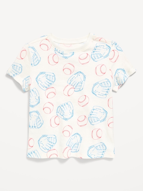 Printed Short-Sleeve T-Shirt for Toddler Boys