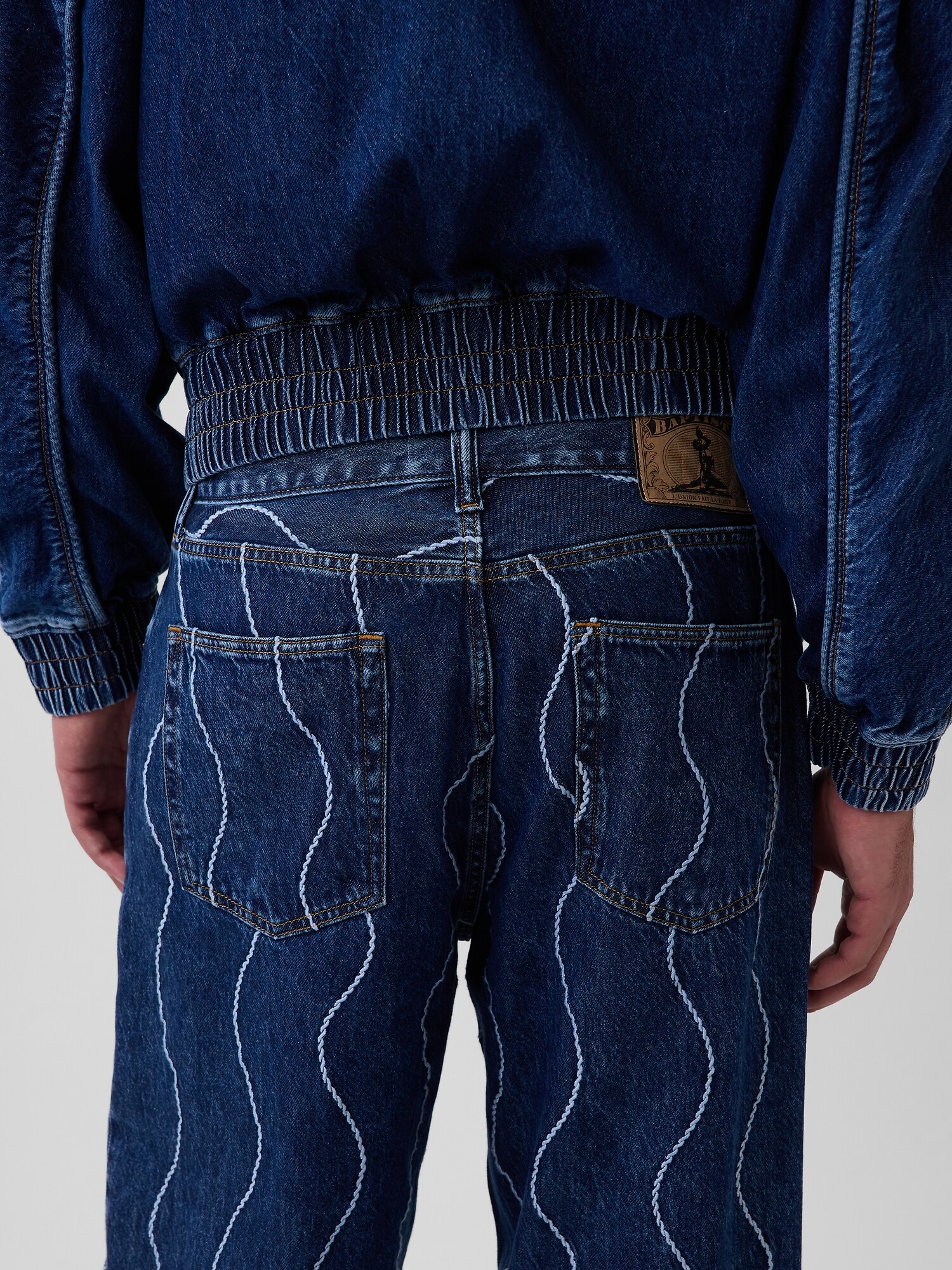 Gap × HFR 刺しゅう バギーデニム by Daveed Baptiste