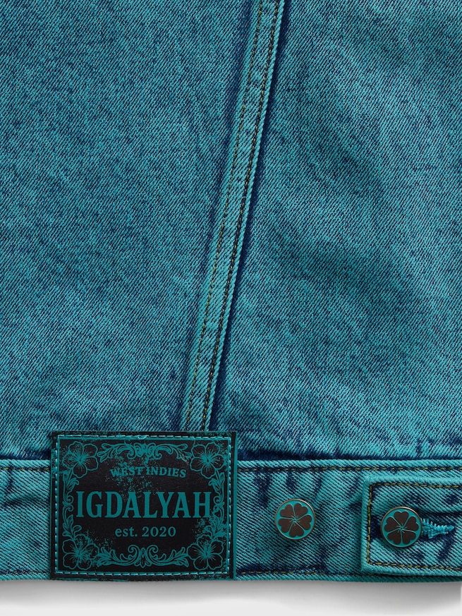 Gap &times; HFR オーバーサイズ アイコン デニムジャケット by IGDALYAH-5