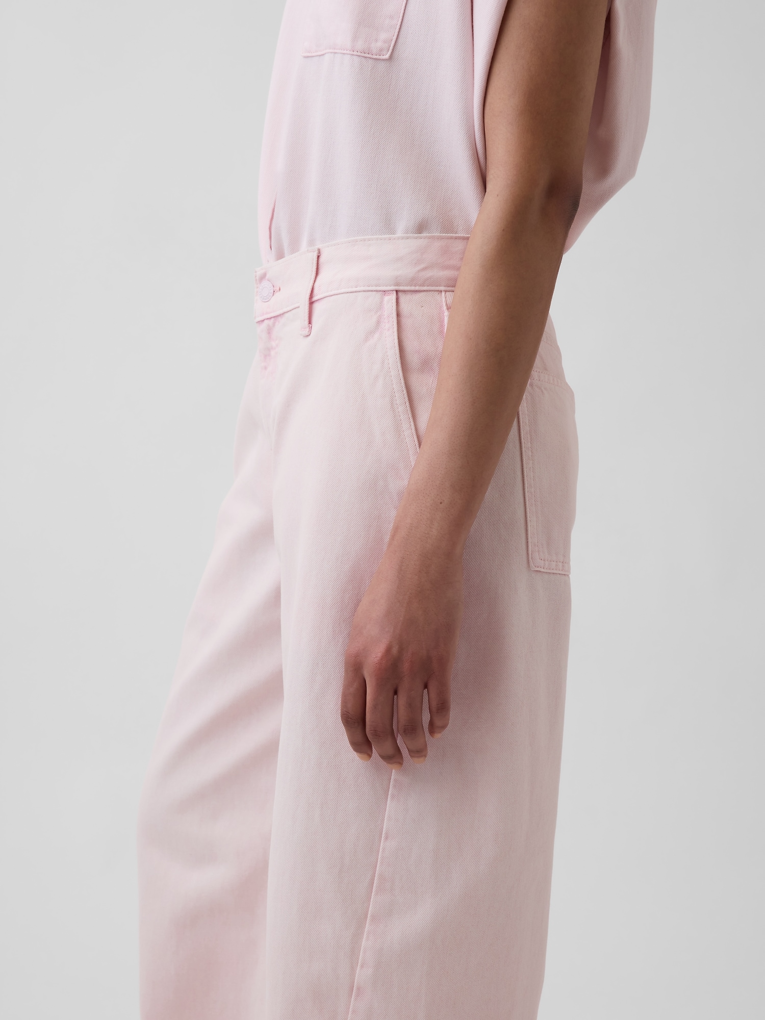 Gap &times; HFR ローライズ ピンク バギー バレルデニム by Nicole Benefield Portfolio-2