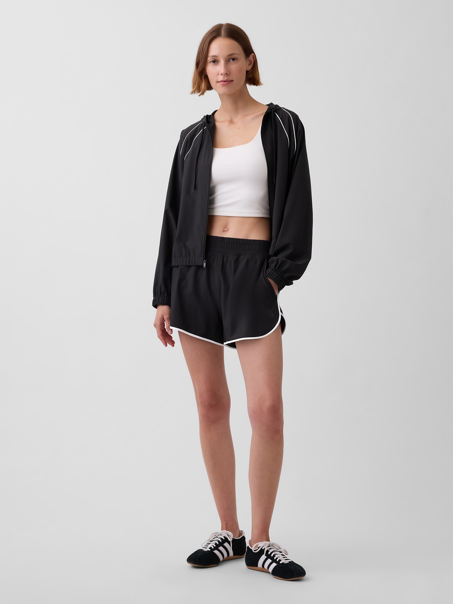 SHORT DE COURSE À TAILLE HAUTE GAPFIT TECH