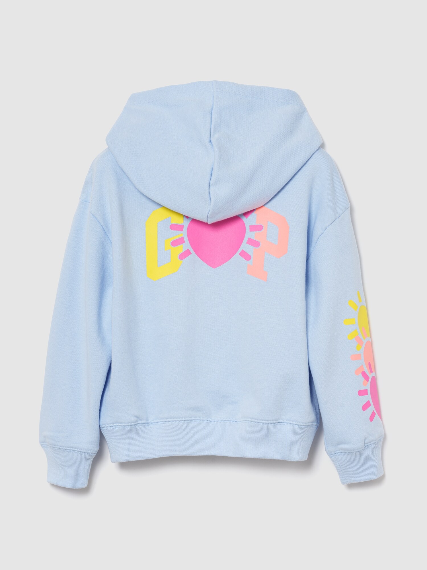 リラックスフィット GAPロゴ フレンチテリー パーカー (キッズ)-2