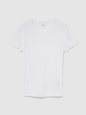 ポインテール クルーネックTシャツ