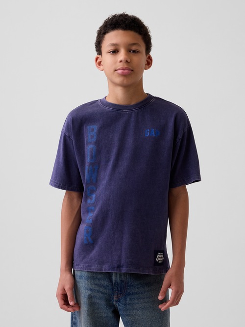 スーパーマリオブラザーズ リラックスフィット グラフィックTシャツ (キッズ)