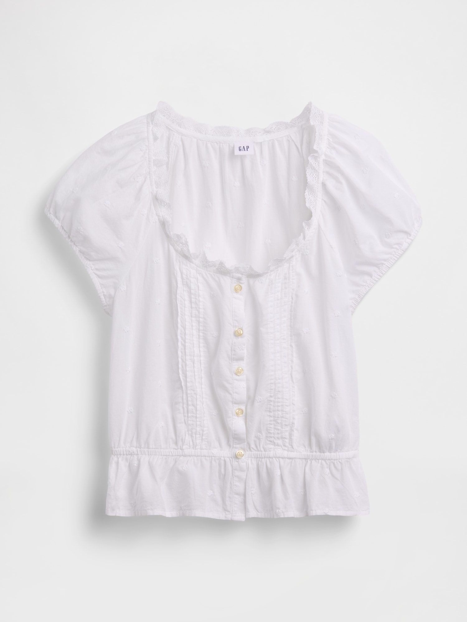 クロップド ピンタック トップス-5