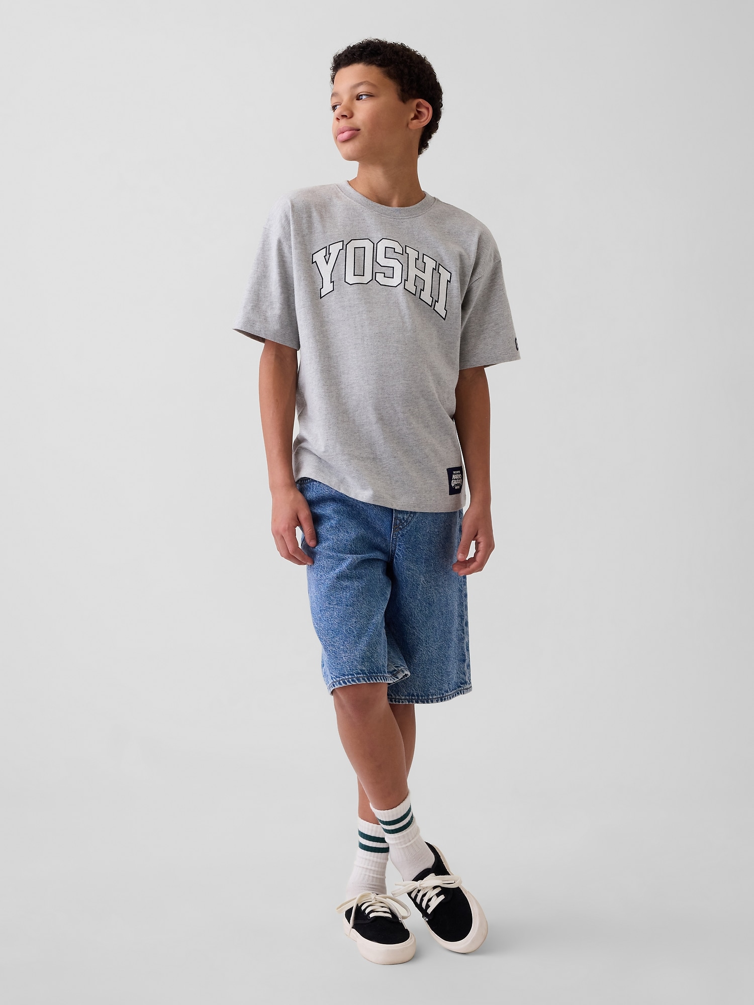 スーパーマリオブラザーズ リラックスフィット グラフィックTシャツ (キッズ)-3