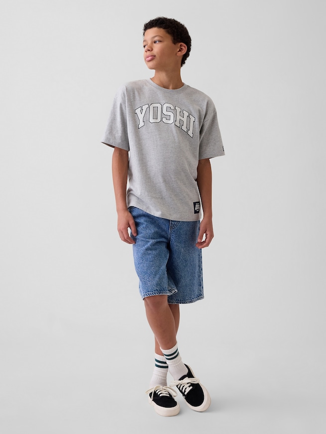 スーパーマリオブラザーズ リラックスフィット グラフィックTシャツ (キッズ)-3