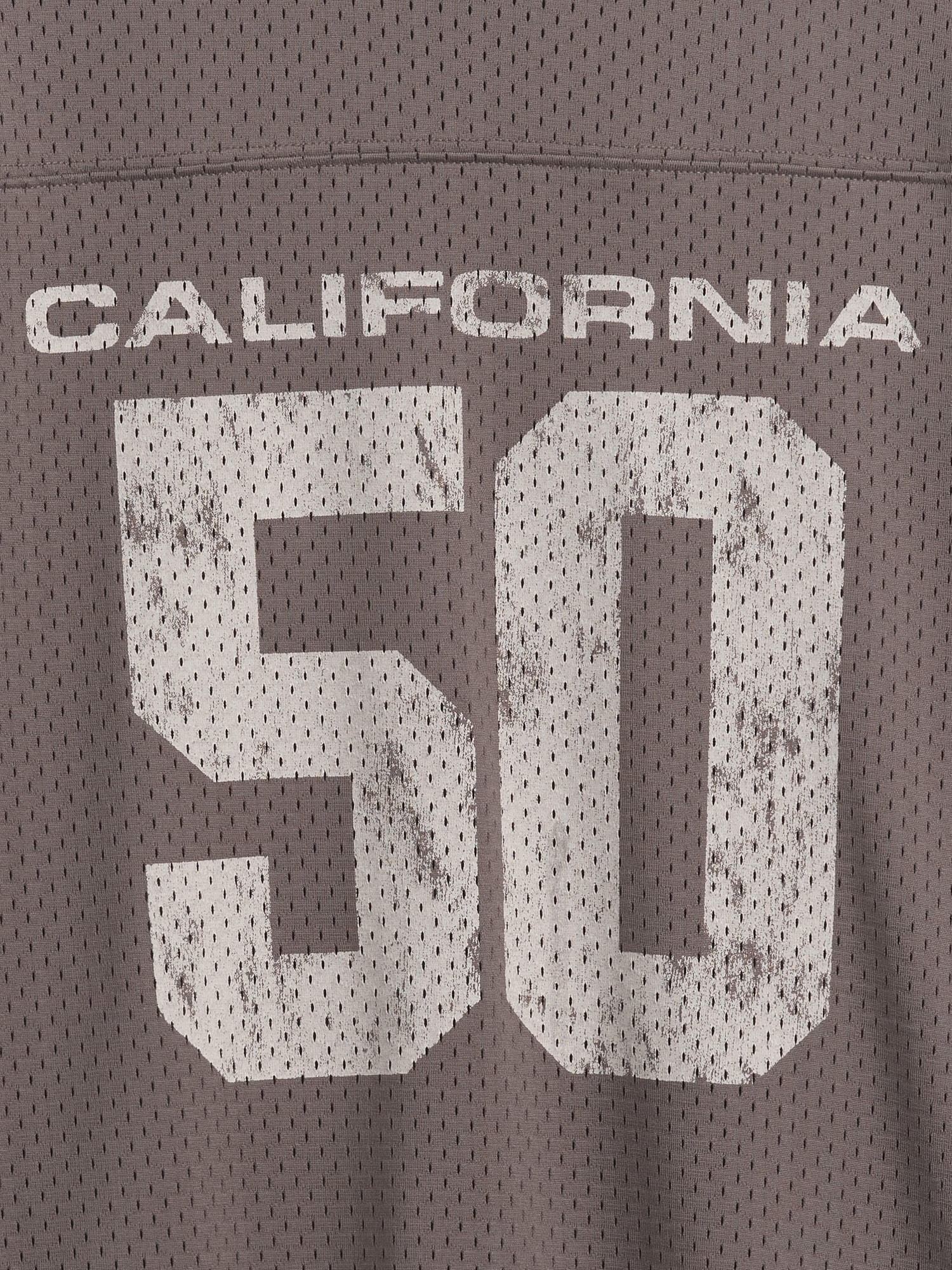 メッシュ オーバーサイズ グラフィック ジャージーTシャツ (キッズ)-4