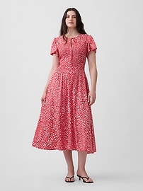 midi beige dresses for women Fit And Flare Midi Dress / Half Sleeves Midi Dress / Beige Dress / Mid –  Store of Suhel