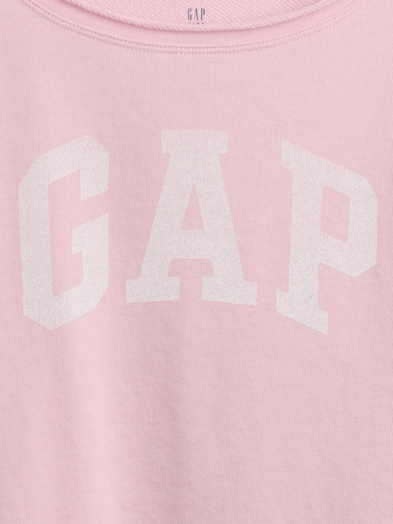 フレンチテリー ワイドネック GAPロゴ スウェットシャツ (キッズ)-4