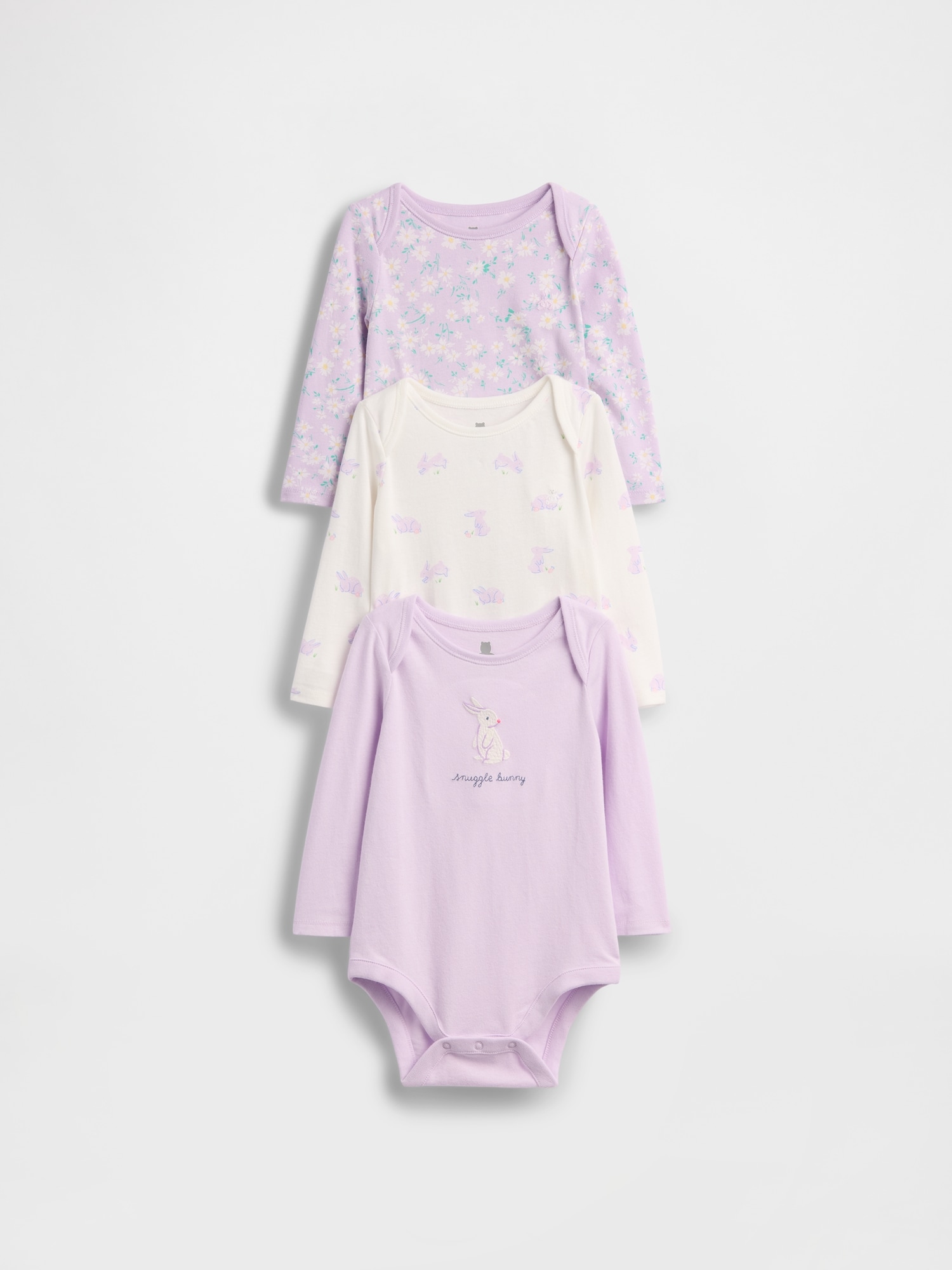 Baby First Favorites Organic Cotton Bodysuit (3-Pack)