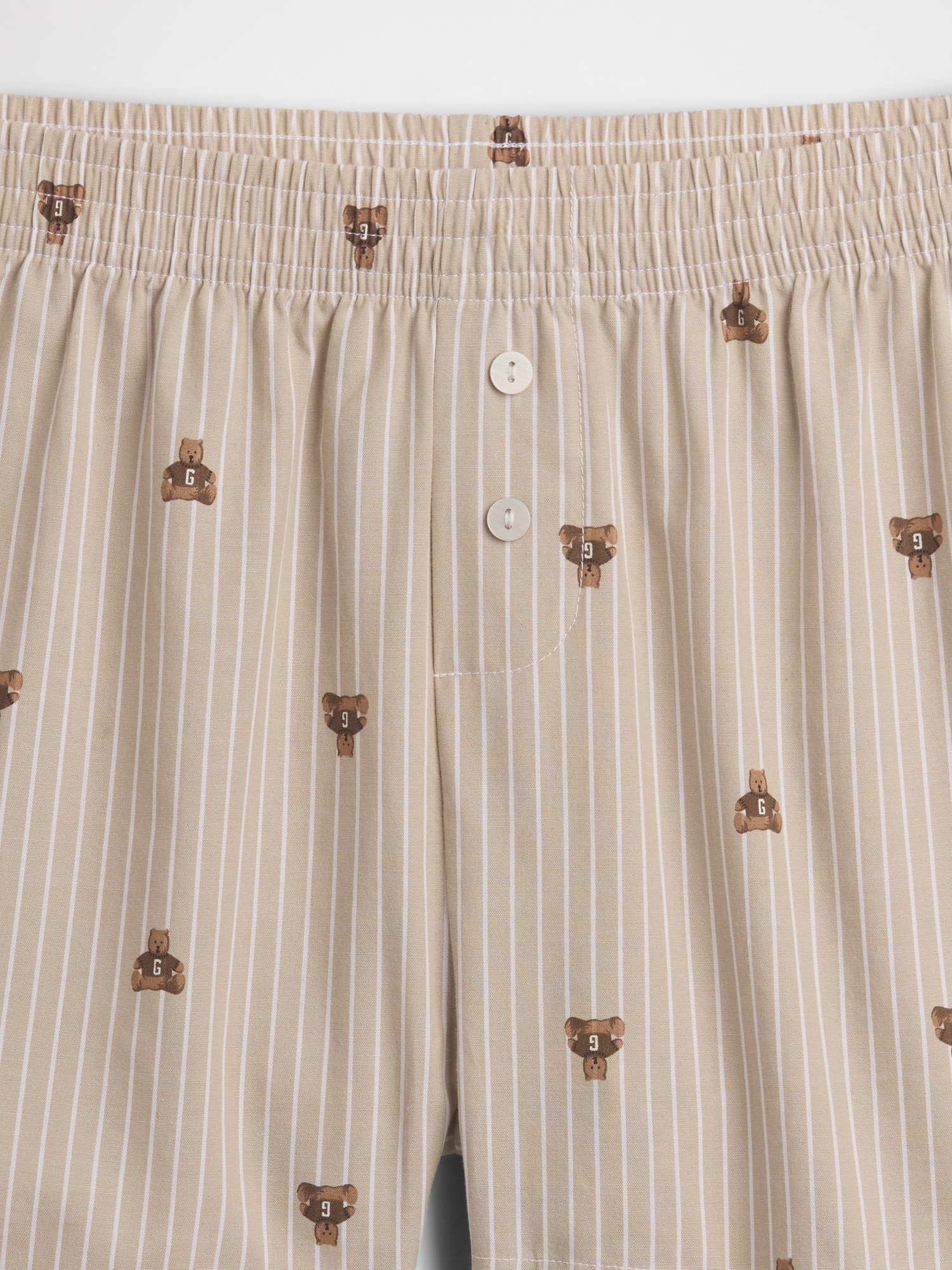 ポプリン パジャマ ボクサーショートパンツ-4