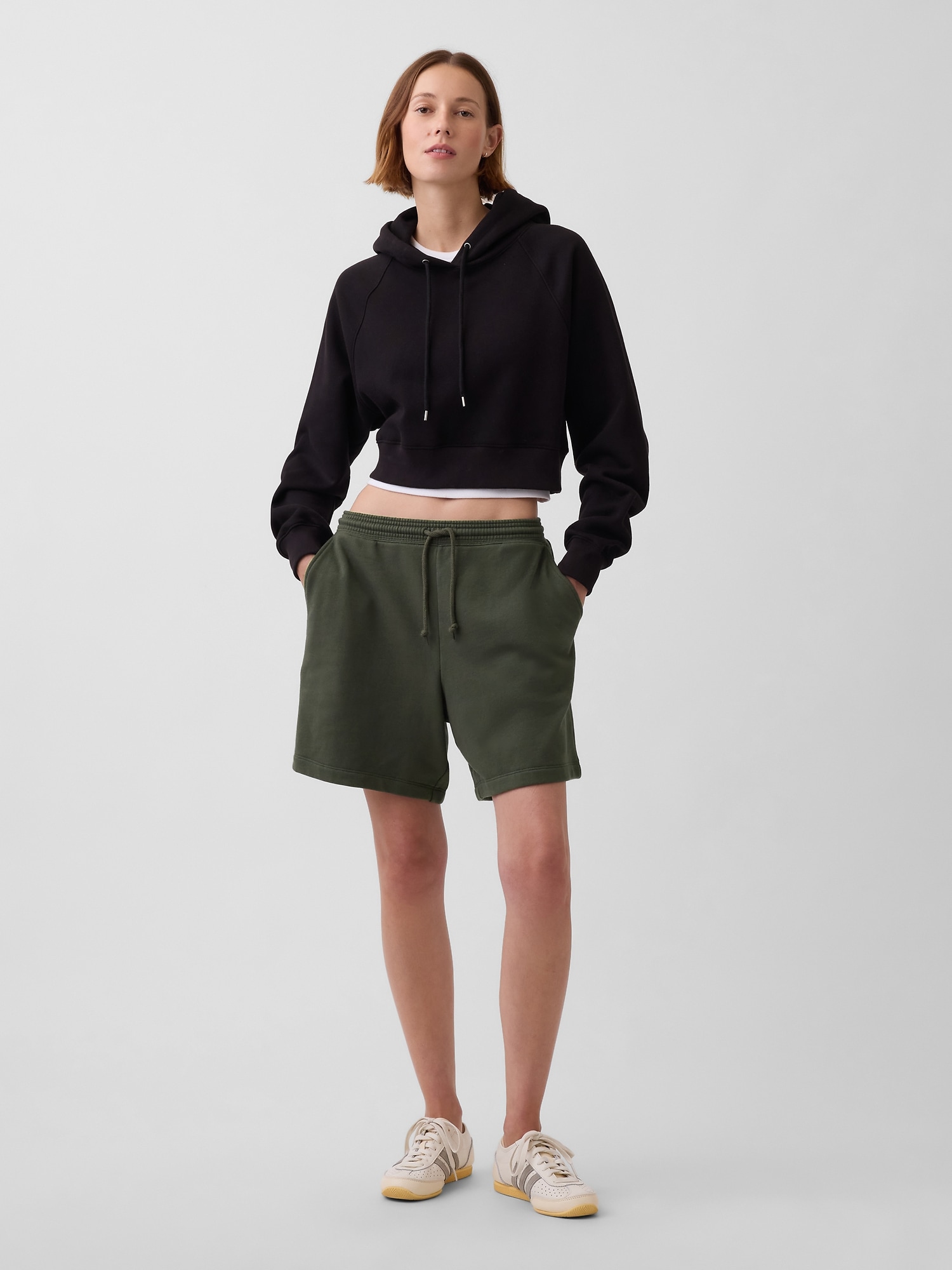 ヘビーウェイト フレンチテリー スウェットショートパンツ-5