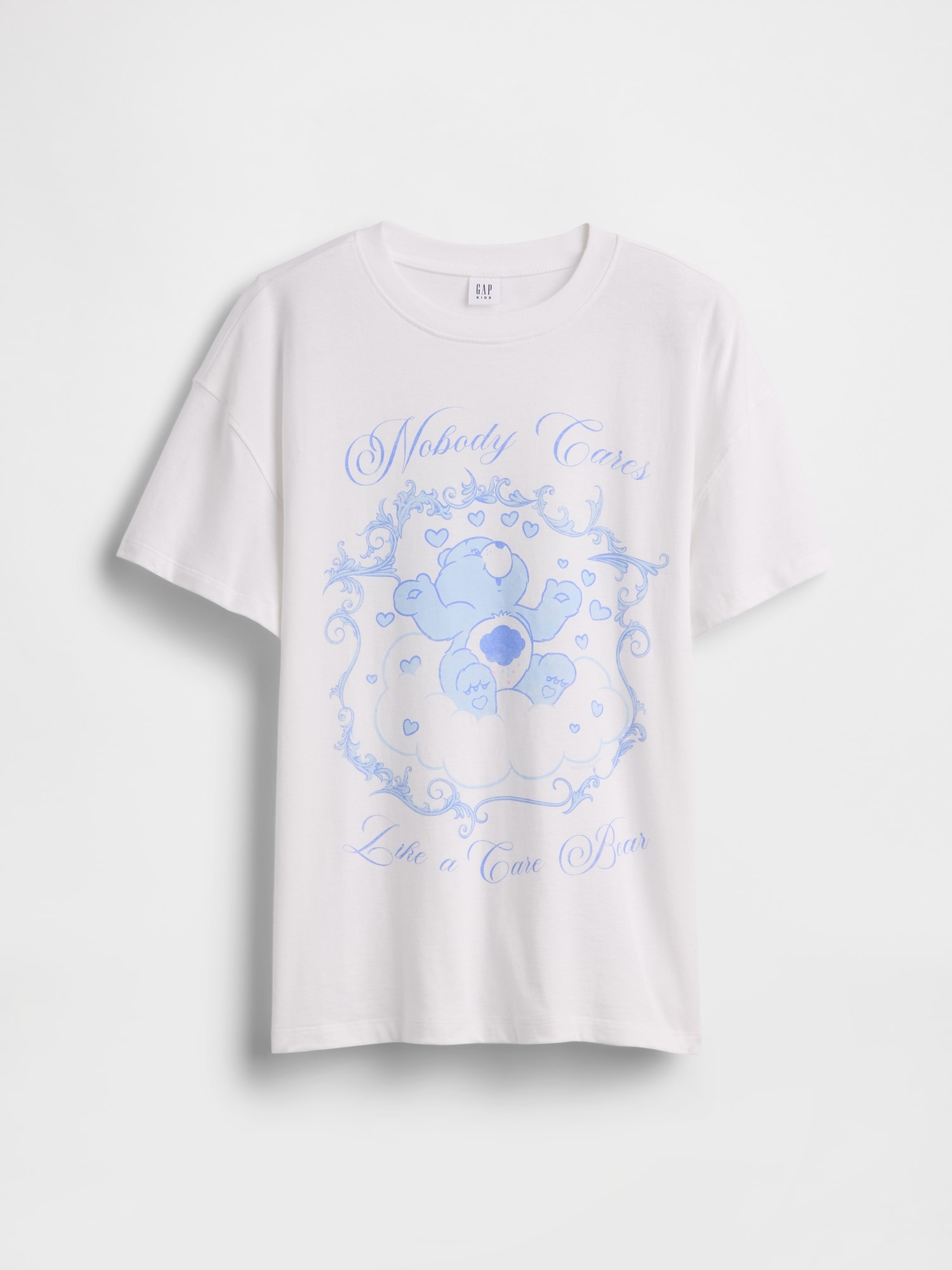 ケアベア グラフィック チュニックTシャツ (キッズ)-1