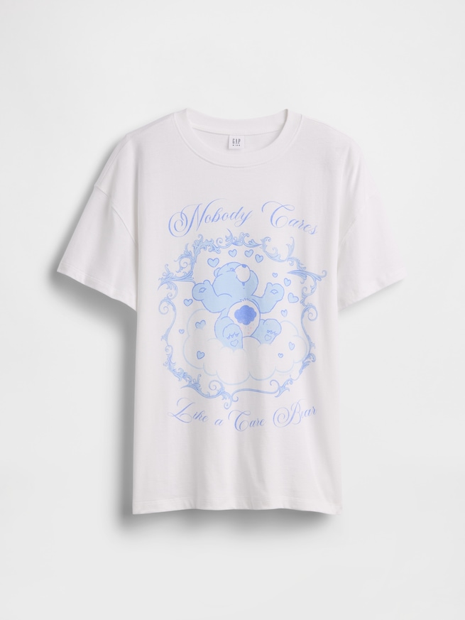 ケアベア グラフィック チュニックTシャツ (キッズ)-1