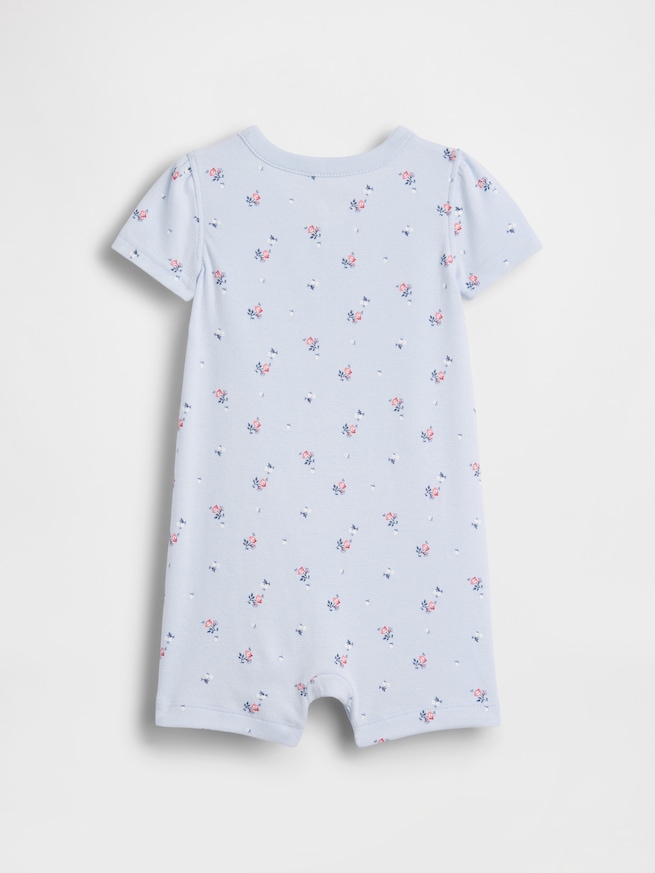 プリント ロンパース (ベビー)-1