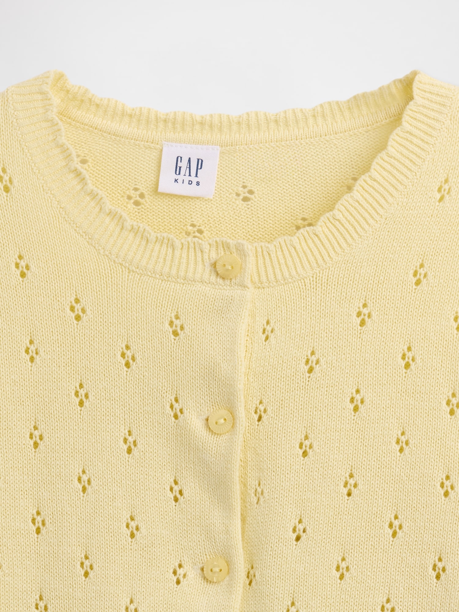 ポインテール ニットカーディガン (キッズ)-4