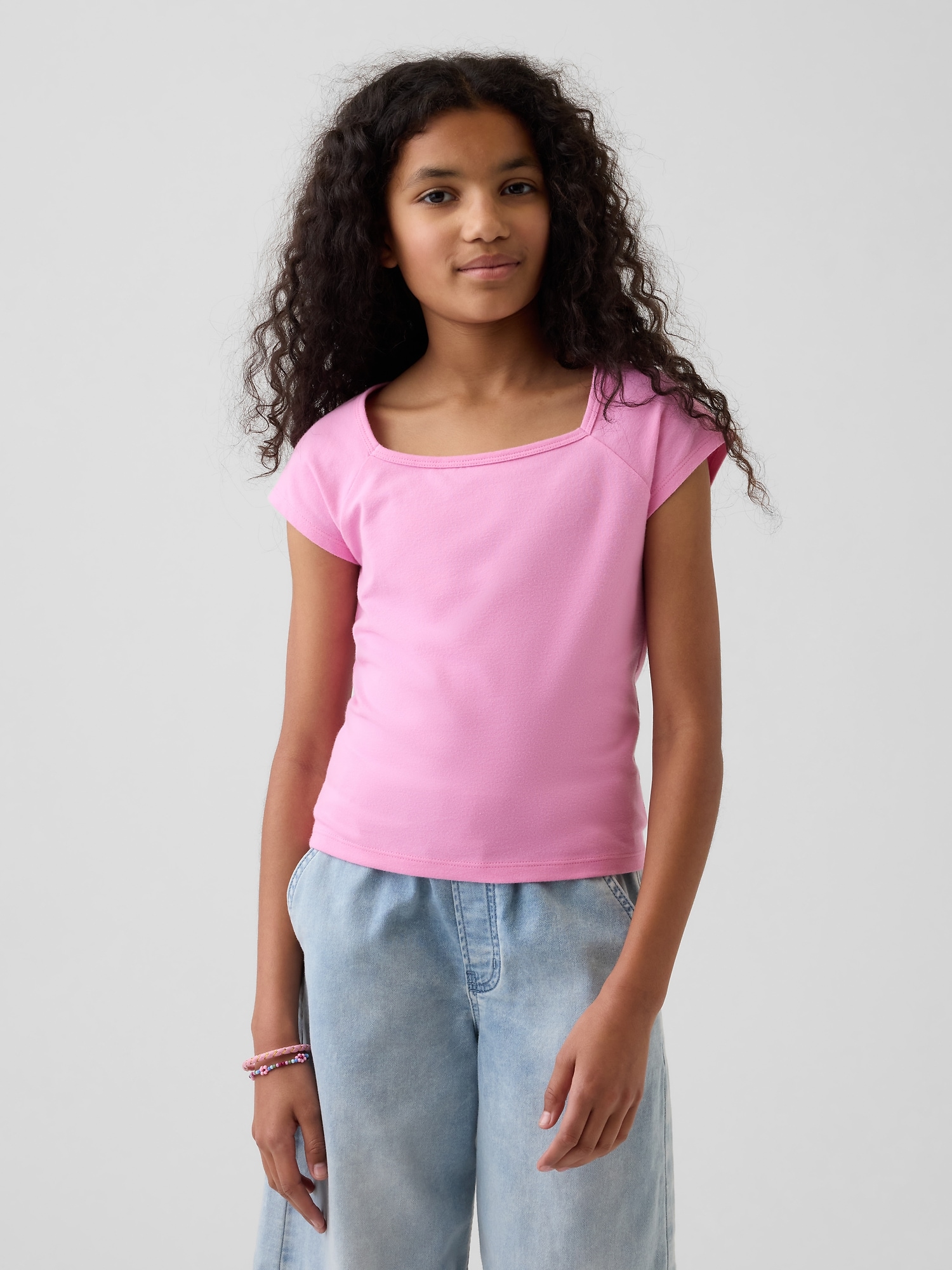 Kids Square-Neck T-Shirt