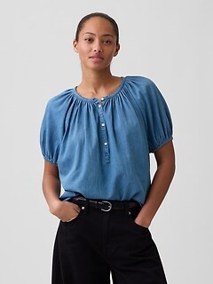 アメリヴィンテージ TWINKLE PUFF SLEEVE SHIRTS Ameri（アメリ）の「TWINKLE PUFF SLEEVE SHIRTS（シャツ/ブラウス