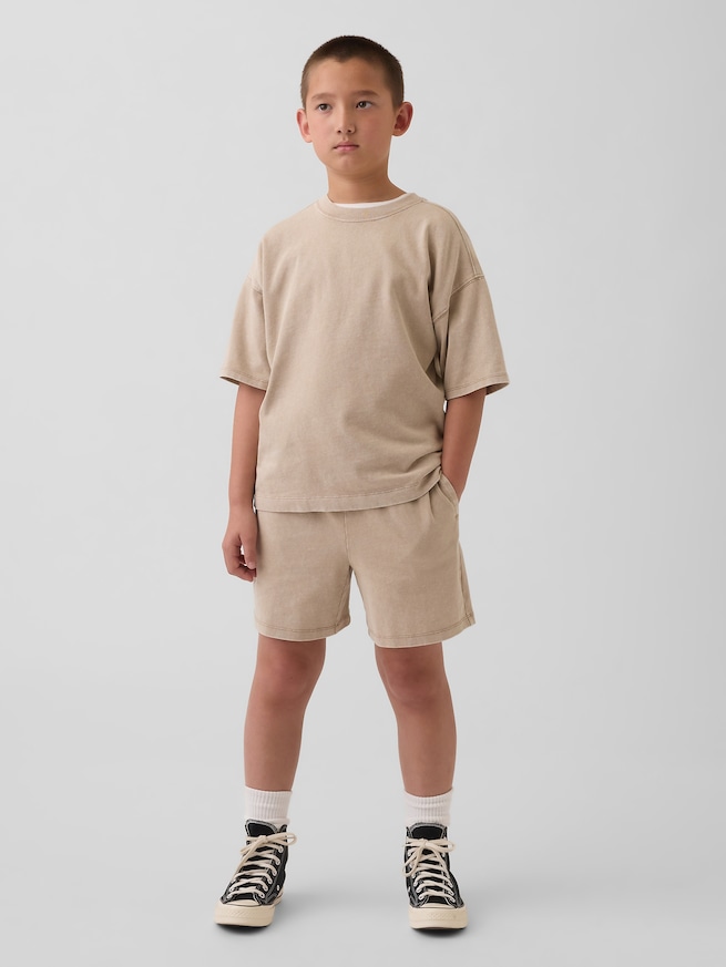 ヘビーウェイト イージーウエスト ショートパンツ-0