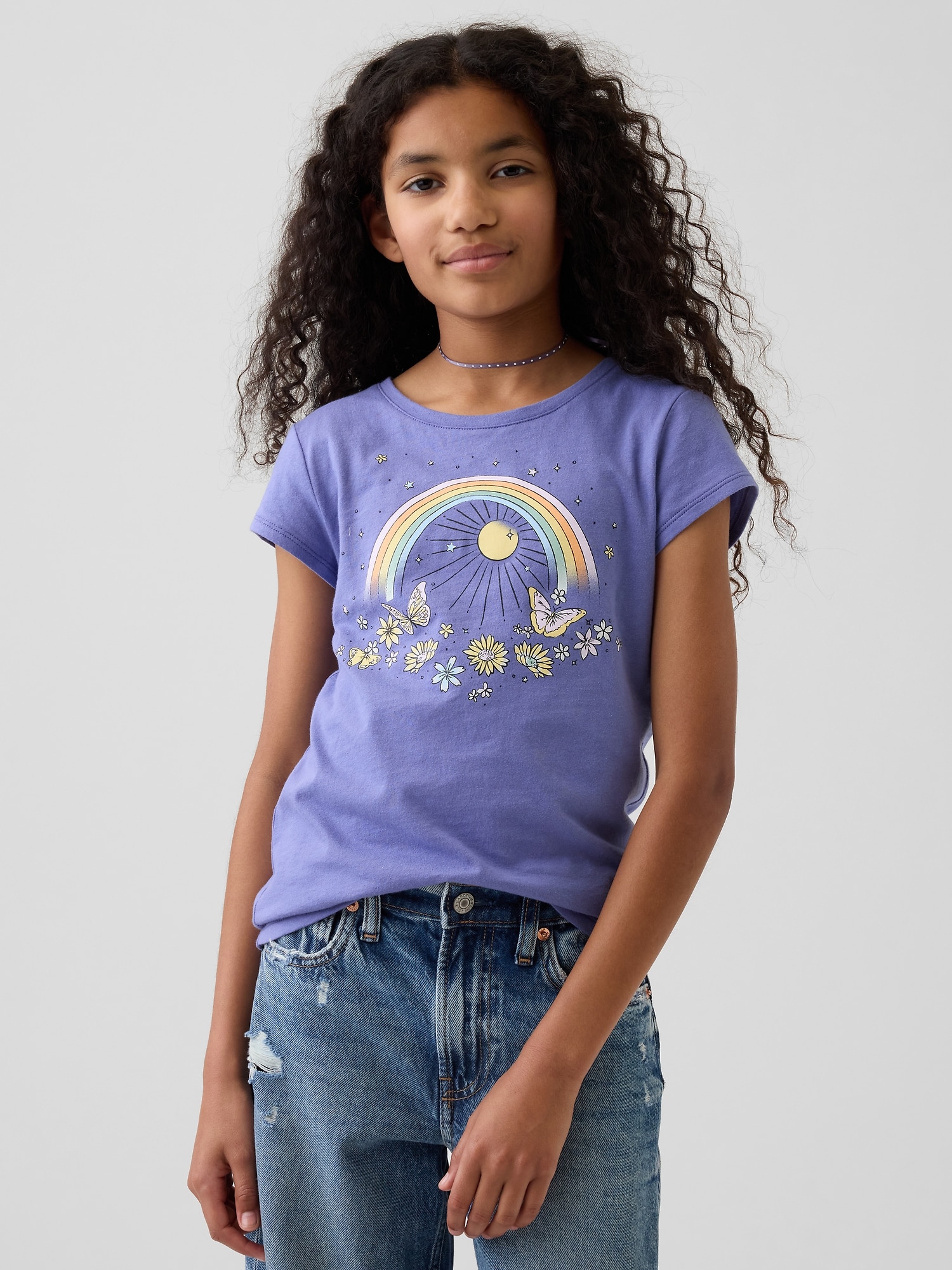 グラフィックTシャツ (キッズ)-0