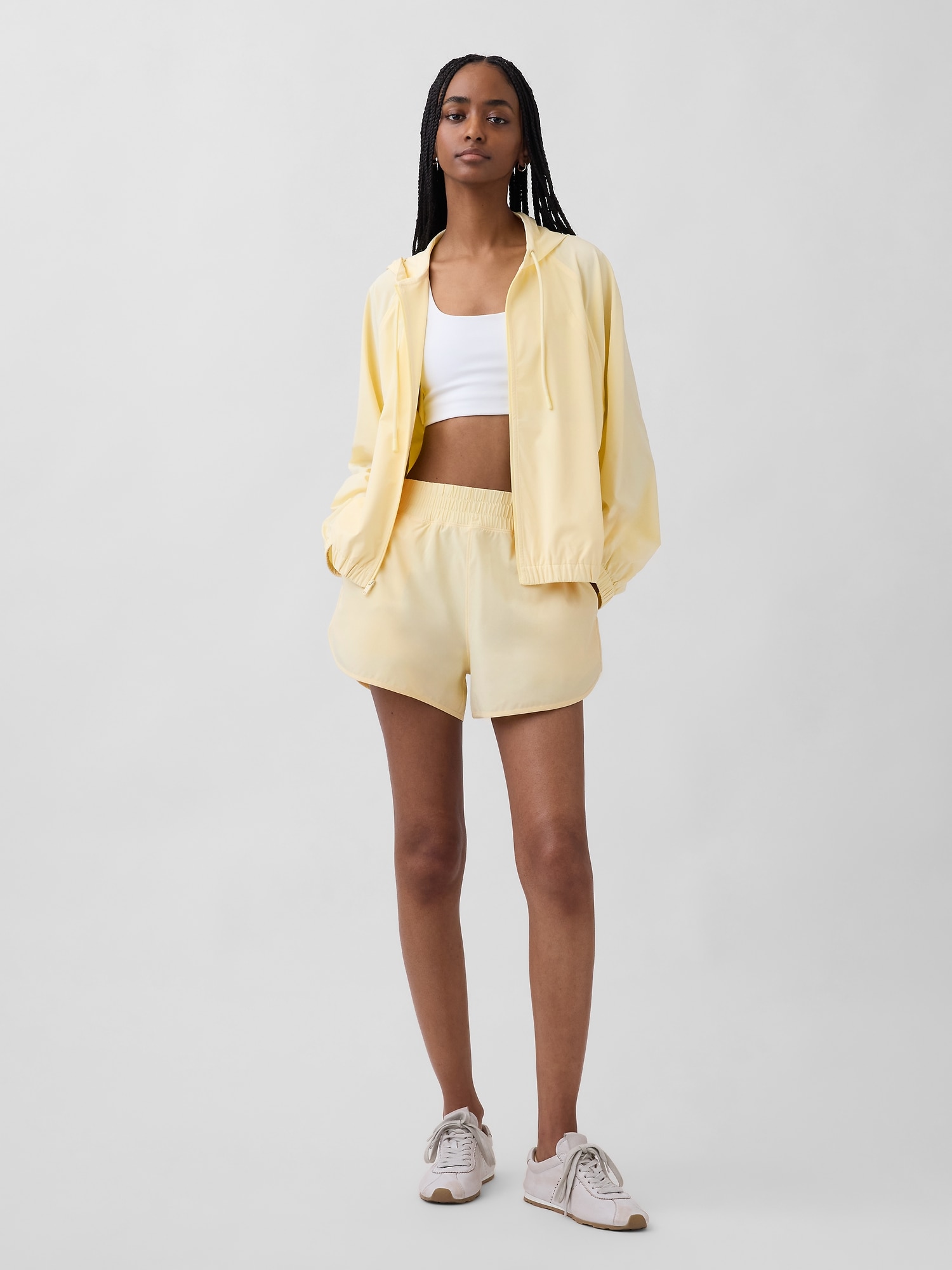 SHORT DE COURSE À TAILLE HAUTE GAPFIT TECH