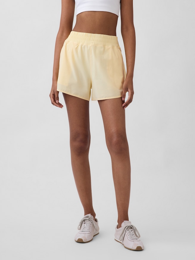 GapFit テック ハイライズ ランニング ショートパンツ-1