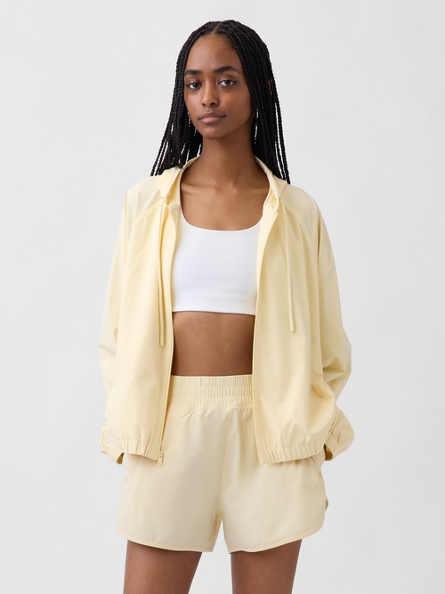 GapFit テック ジップアップパーカー