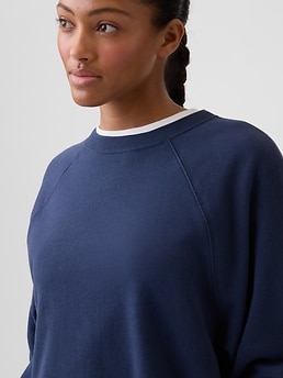 Relaxed Wedge French Terry Sweatshirt | Gap Factory