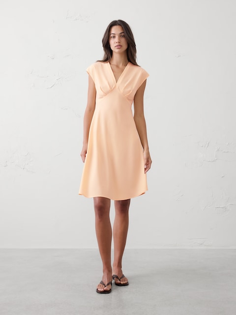 Back-Tie Mini Dress