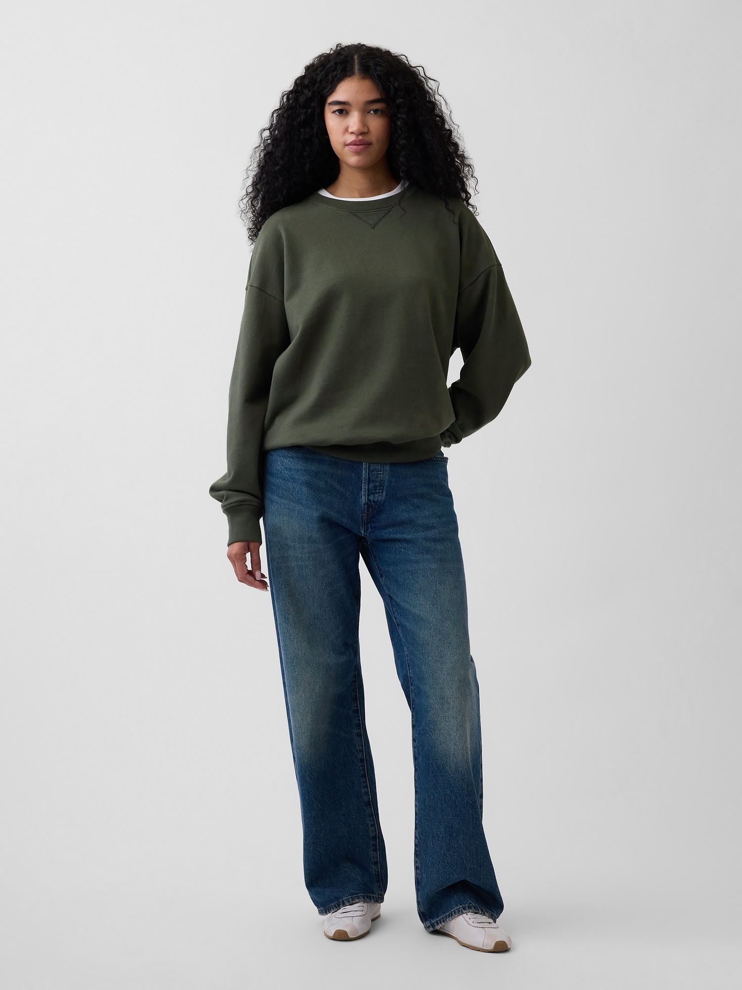 ヘビーウェイト フレンチテリー オーバーサイズ スウェットシャツ-5