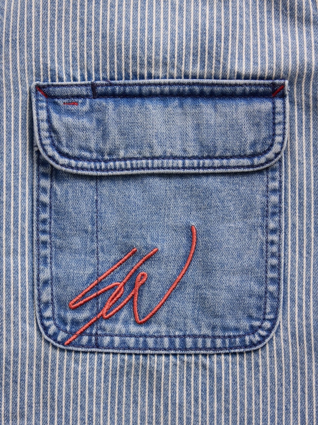 Gap &times; Sean Wotherspoon リラックスフィット レールロード デニムシャツ-3