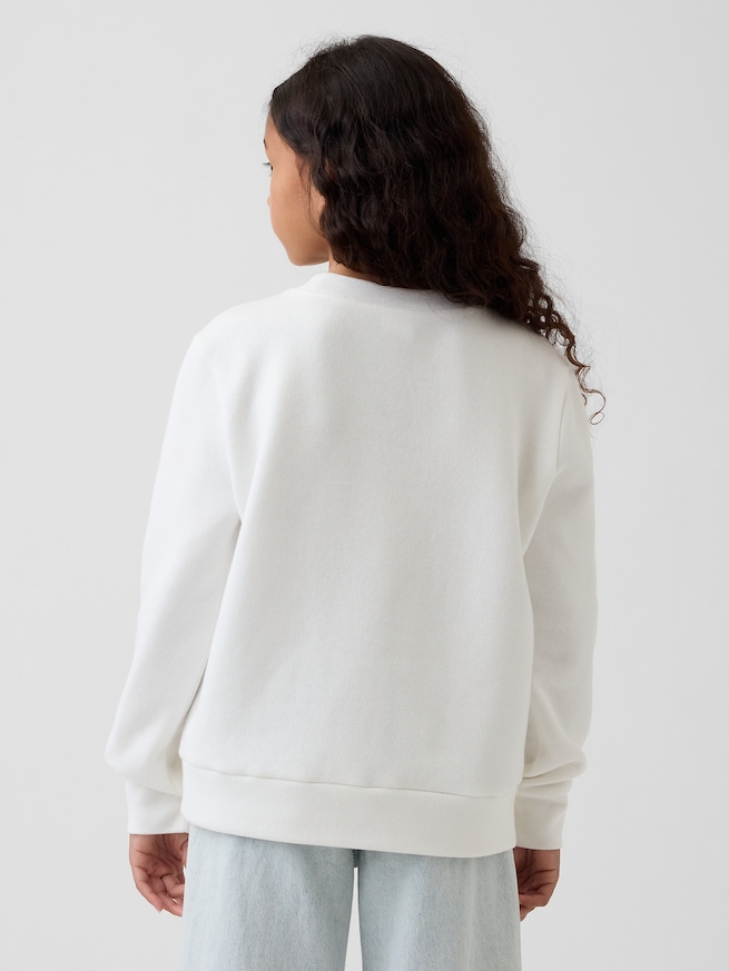 ウェッジ クルーネック スウェットシャツ (キッズ)-2