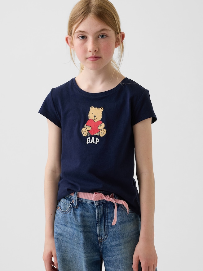 グラフィックTシャツ (キッズ)-0