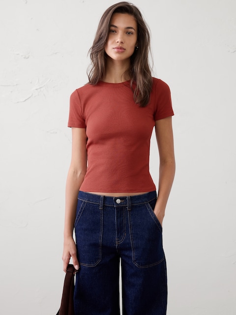 Ribbed T-Shirt
