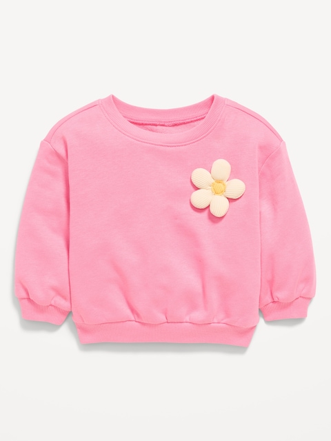 Printed Crew-Neck Sweatshirt for Baby