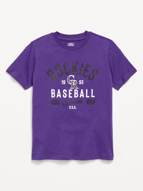 Colorado Rockies Gender-Neutral T-Shirt for Kids