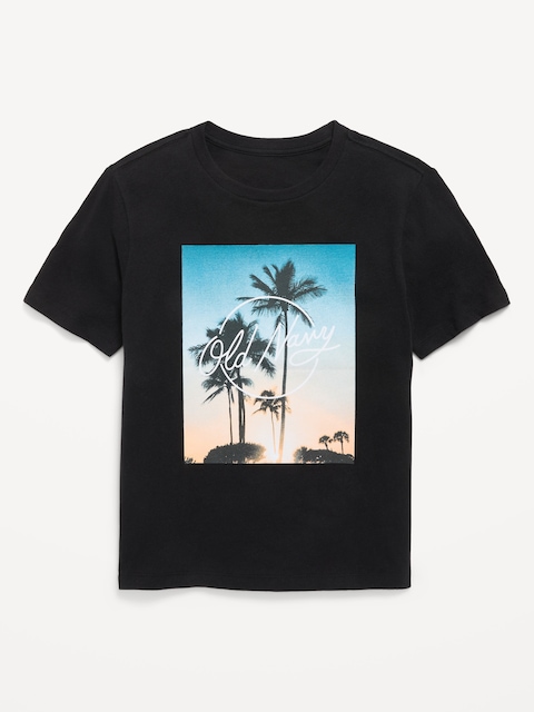 T-SHIRT À LOGO IMPRIMÉ À MANCHES COURTES POUR GARÇON