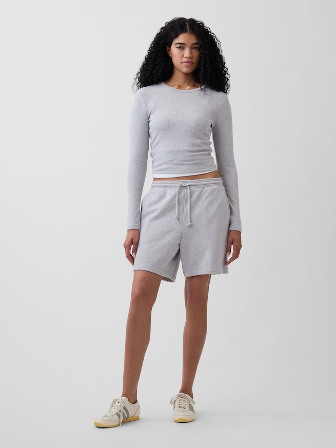 ヘビーウェイト フレンチテリー スウェットショートパンツ-5