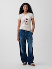 Gap &times; ディズニー GAPロゴTシャツ-1