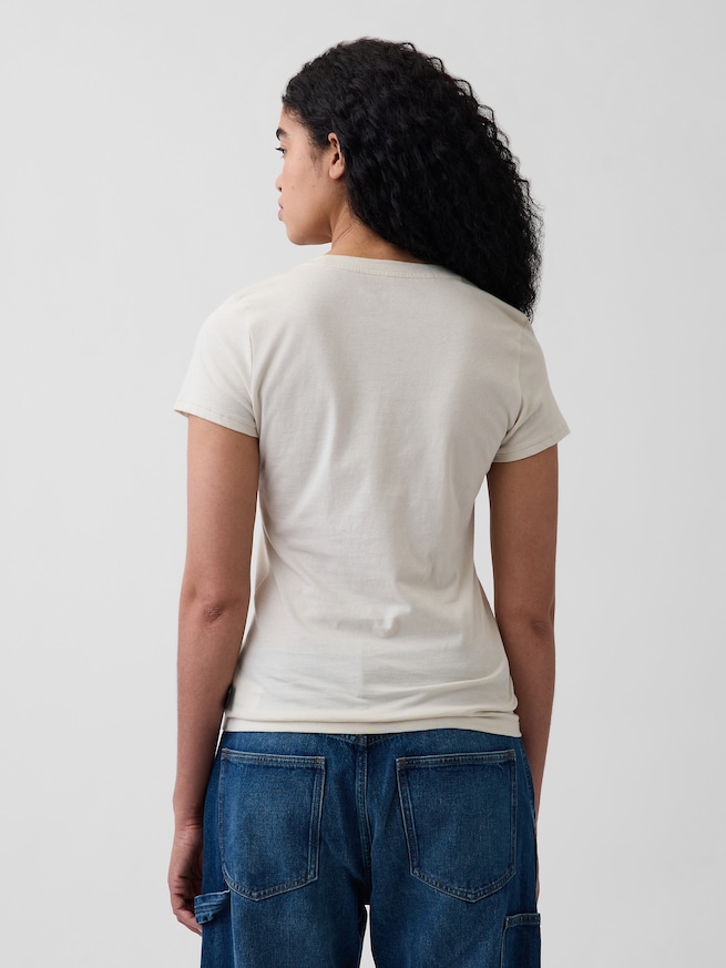 Gap &times; ディズニー GAPロゴTシャツ-2