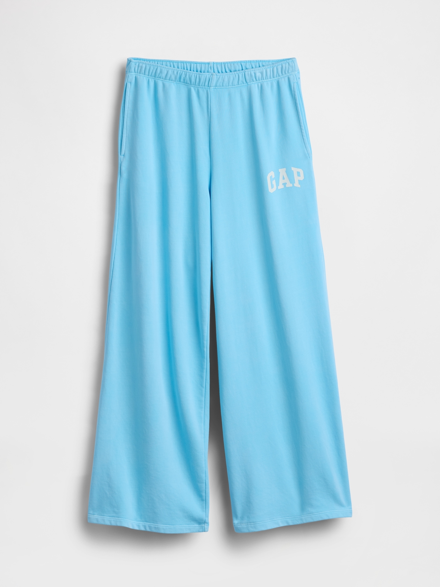 GAPロゴ フレンチテリー ワイドパンツ-5