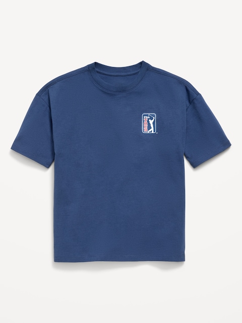 PGA TOUR™ Oversized Gender-Neutral Graphic T-Shirt for Kids