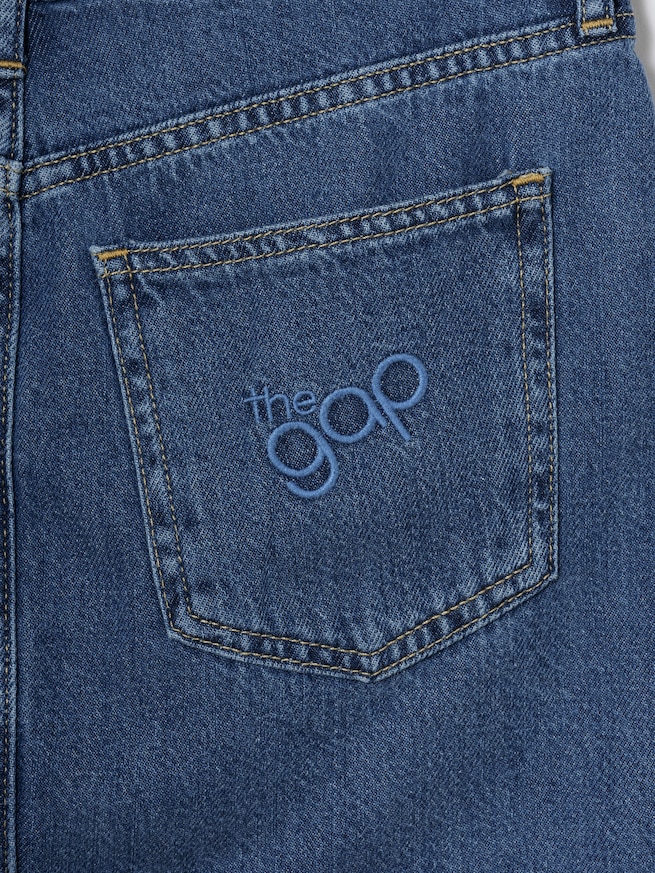 ウルトラソフトデニム ミニスカート-5