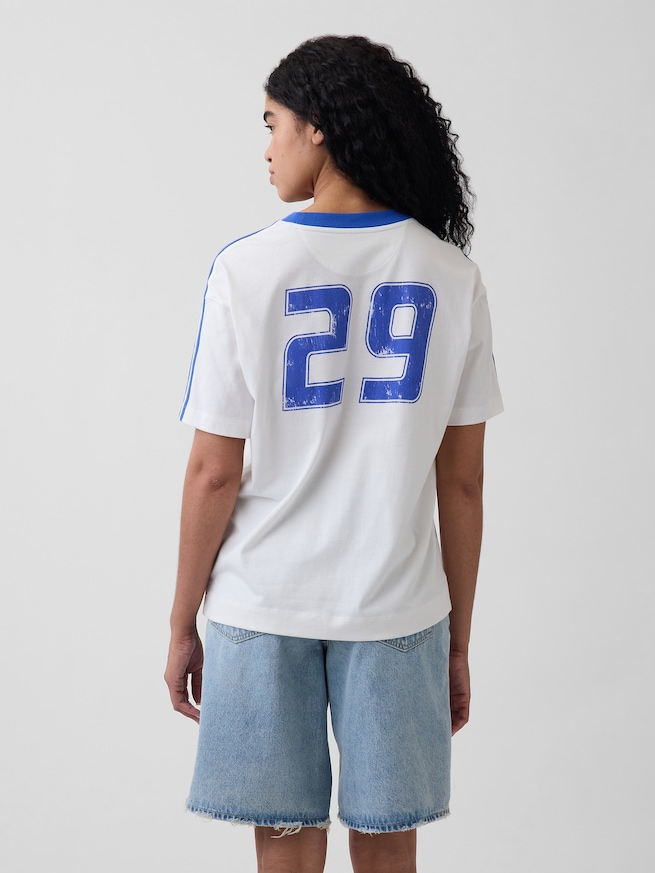 オーバーサイズ グラフィックTシャツ-2