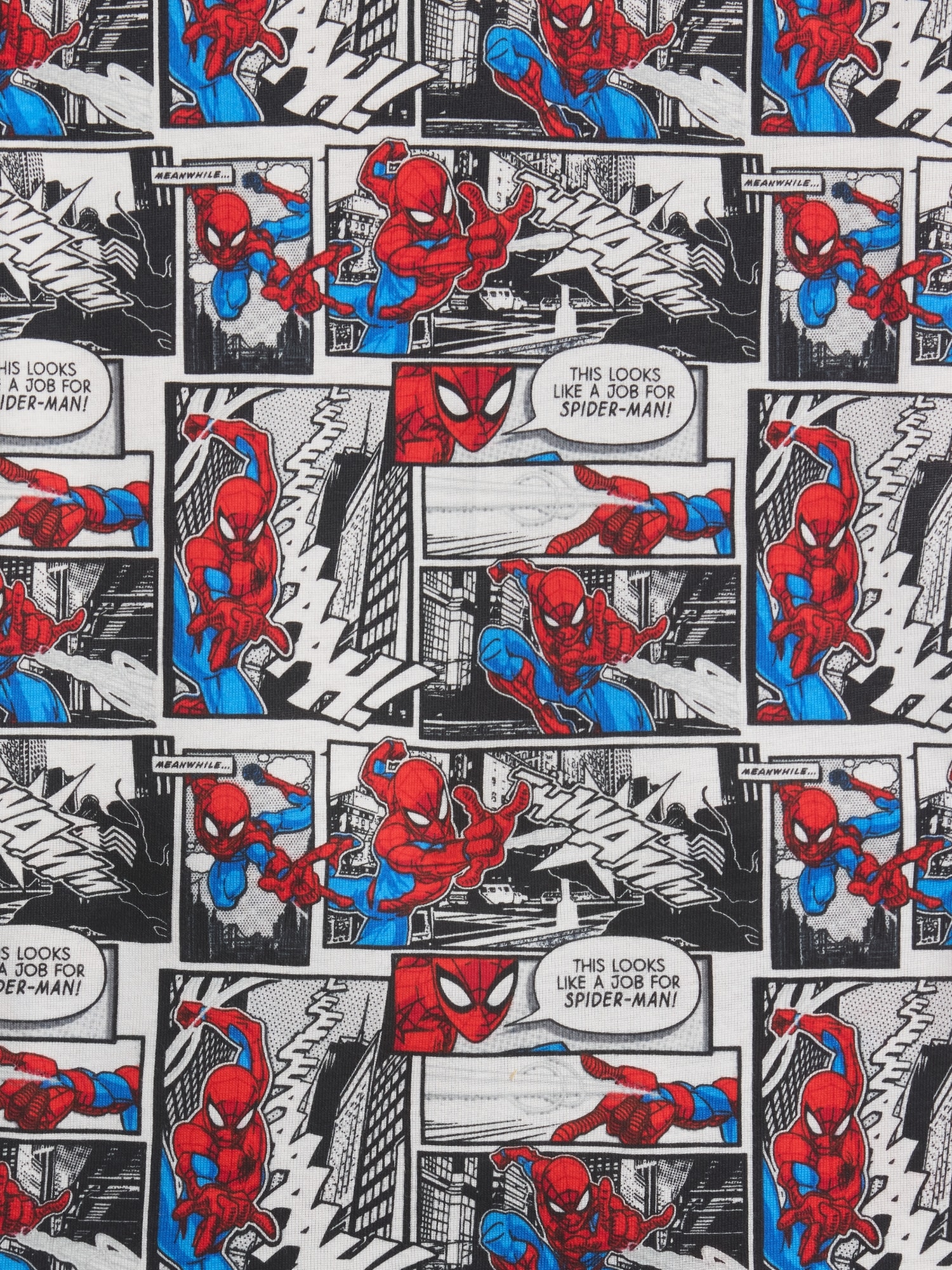 スパイダーマン オーガニック ブラッシュドコットン ショートパンツパジャマセット (キッズ)-2