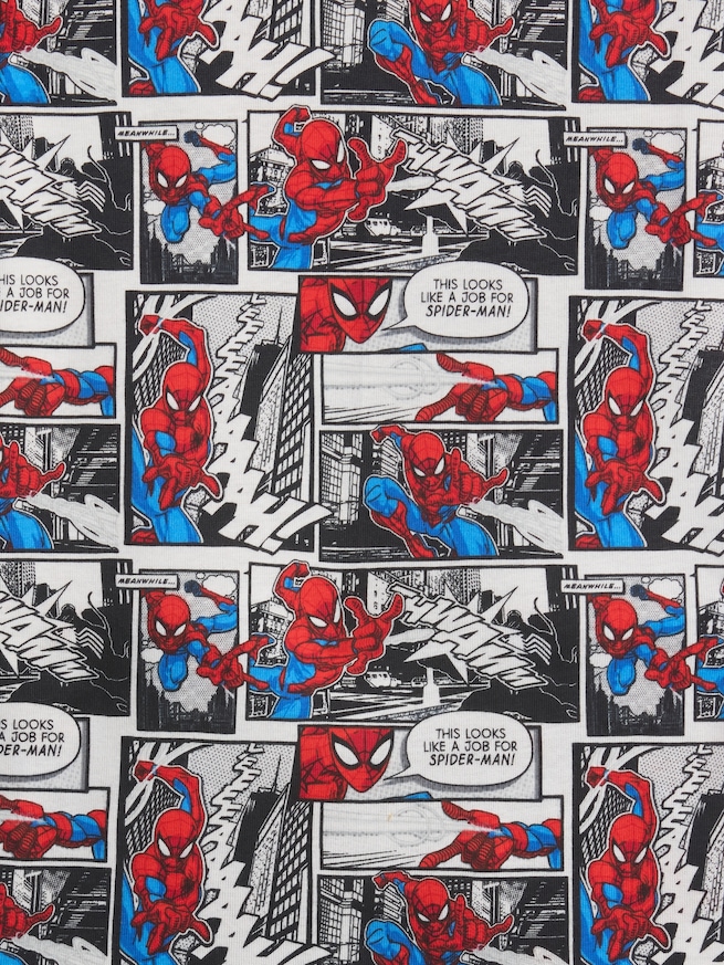 スパイダーマン オーガニック ブラッシュドコットン ショートパンツパジャマセット (キッズ)-2