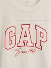 オーバーサイズ GAPロゴ シーム Tシャツ (キッズ)-2
