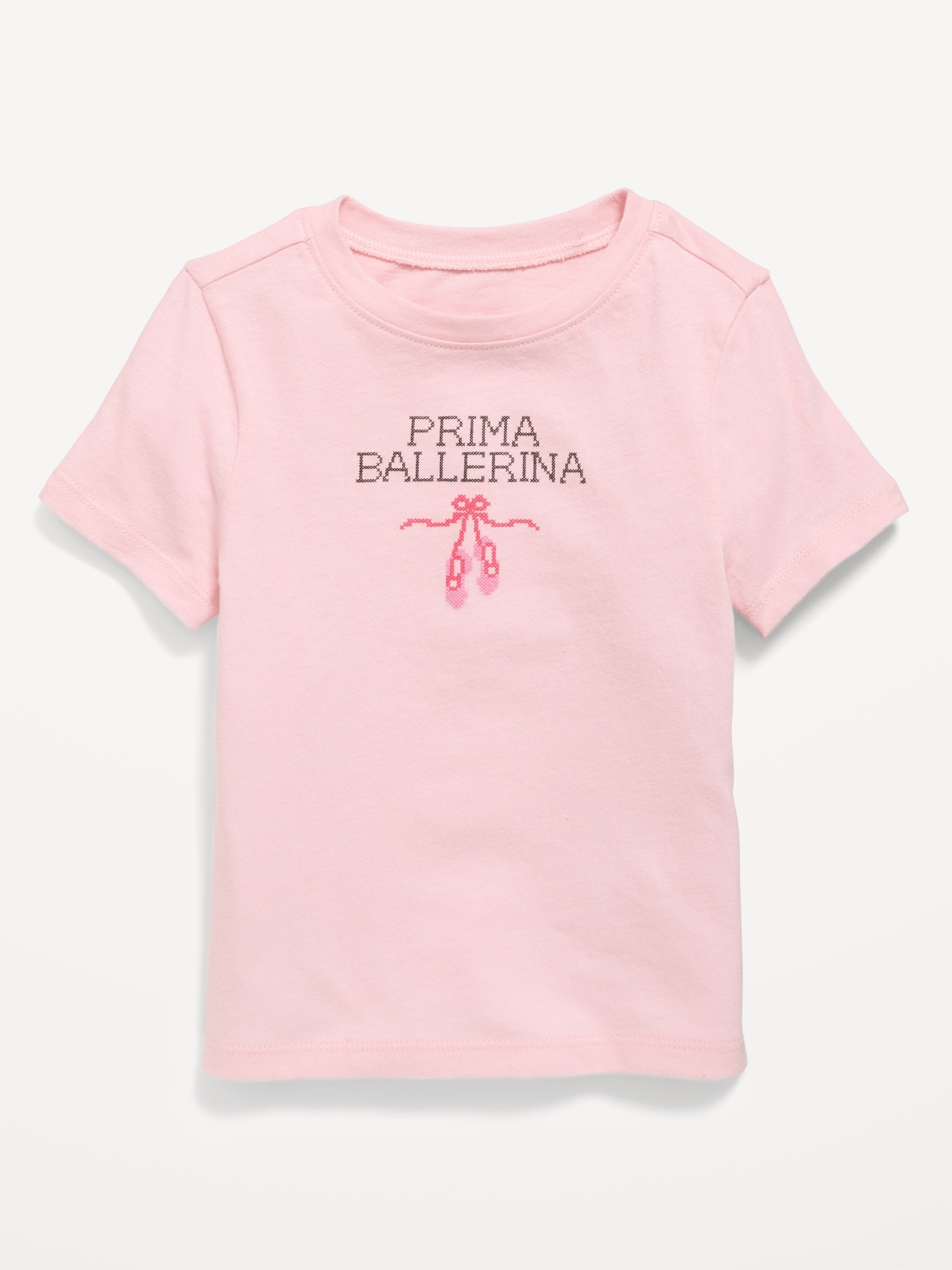 T-SHIRT À IMPRIMÉ À MANCHES COURTES POUR TOUTE-PETITE